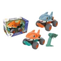 Politiewagen op Afstandsbediening Blauw Oranje 23 x 16 x 18 cm Haai