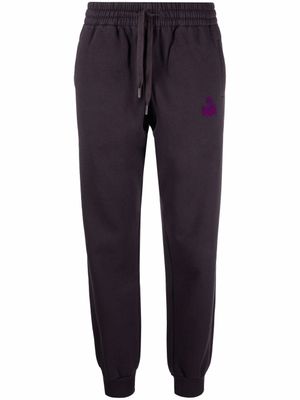 MARANT ÉTOILE pantalon de jogging à logo - Gris