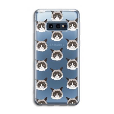 It's a Purrr Case: Samsung Galaxy S10e Transparant Hoesje
