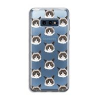 It's a Purrr Case: Samsung Galaxy S10e Transparant Hoesje