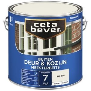 Cetabever Meesterbeits Deur en Kozijn Dekkend Zijdeglans - RAL 9010