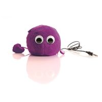 E-my speaker Geppo meisjes 7 cm ABS paars - thumbnail