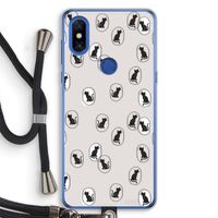 Miauw: Xiaomi Mi Mix 3 Transparant Hoesje met koord