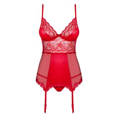Lovica Gympak Corset Obsessive OB3360 Rood S/M