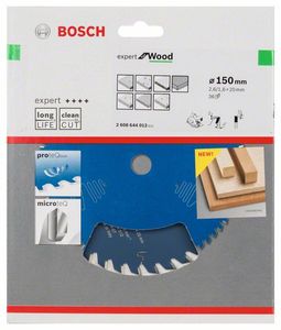 Bosch Accessoires Cirkelzaagblad expert for Wood 150x20x2.6/1.6x36 T - 2608644012