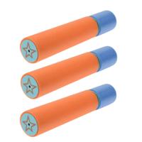 Speelgoed waterpistool van foam - 3x - 20 cm - Foam waterspuiters