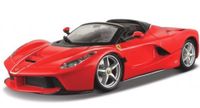 Bburago schaalmodel Ferrari La Ferrari Aperta 1:24 rood - thumbnail