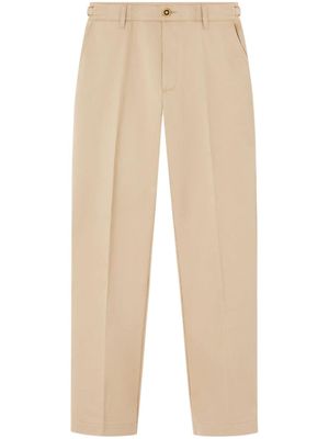Versace pantalon chino à coupe fuselée - Tons neutres