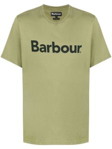 Barbour t-shirt à logo imprimé - Vert