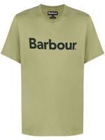 Barbour t-shirt à logo imprimé - Vert - thumbnail