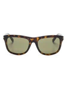 Gucci Eyewear lunettes de soleil à monture carrée - Marron