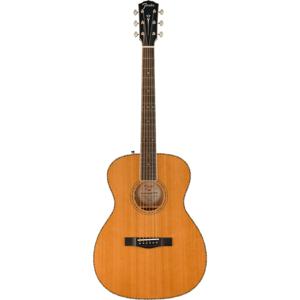 Fender PO-220E Orchestra Natural Cedar Top FSR elektrisch-akoestische westerngitaar met koffer