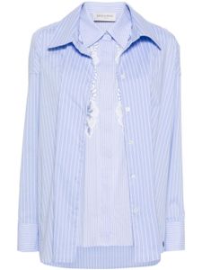 ERMANNO FIRENZE chemise à rayures - Bleu