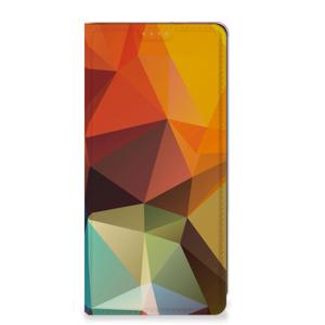 Motorola Moto G34 Stand Case Polygon Color