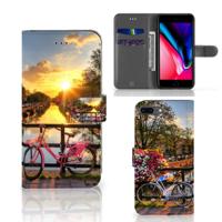 Apple iPhone 7 Plus | 8 Plus | Flip Cover | Amsterdamse Grachten
