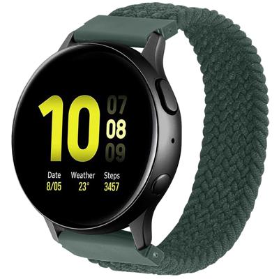Garmin Vivoactive / Vivomove Nylon Gevlochten Solo Band - Inverness Groen Garmin Vivoactive / Vivomove Nylon Gevlochten Solo Band - Inverness Groen