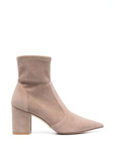 Stuart Weitzman bottines Stuart 75 mm - Tons neutres