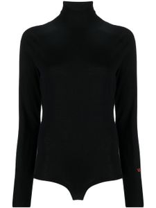 Victoria Beckham pull en laine mérinos à col roulé - Noir