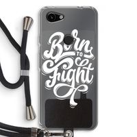 Born to Fight: Pixel 3a Transparant Hoesje met koord