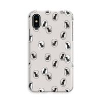Miauw: iPhone X Volledig Geprint Hoesje Miauw: iPhone X Volledig Geprint Hoesje