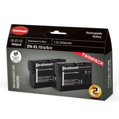 Hähnel HL-EL15HP Ultra Twin Pack - Nikon EN-EL15 OUTLET