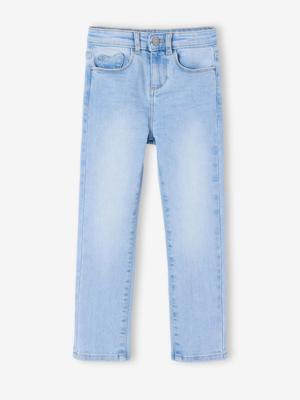 Slim meisjesjeans smal gebleekt denim Slim meisjesjeans smal gebleekt denim