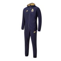 New Balance FC Porto Travel Trainingspak Full-Zip Hooded 2025-2026 Donkerblauw Goud