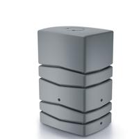 Aqua Tower regenton 450 liter grijs - Meuwissen agro