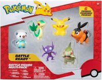 Pokemon Battle Figure - Multi Pack (Pikachu, Oshawott, Snivy, Tepig, Sableye & Axew) Pokemon Battle Figure - Multi Pack (Pikachu, Oshawott, Snivy, Tepig, Sableye & Axew)