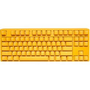 Ducky One 3 Yellow TKL Gaming Tastatur RGB LED - MX-Speed-Silver US toetsenbord USB