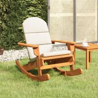 Schommelstoel Adirondack met kussens massief acaciahout