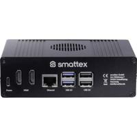 Smattex Raspberry Pi 4 B 8 GB Incl. behuizing, Incl. netvoeding, Incl. koellichaam, Incl. Noobs OS