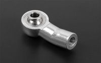 RC4WD M3 Bent Aluminum Axial Style Rod End (Silver) (10) (Z-S1350)