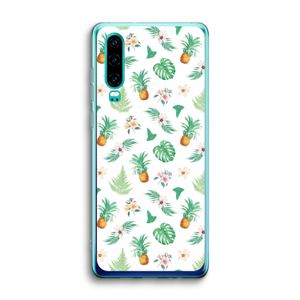 Ananas bladeren: Huawei P30 Transparant Hoesje