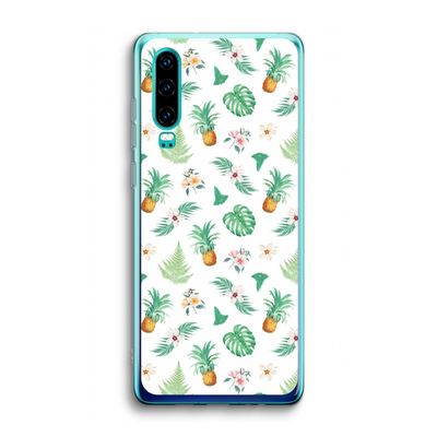 Ananas bladeren: Huawei P30 Transparant Hoesje