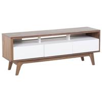 Beliani - SYRACUSE - TV-meubel - Wit - MDF