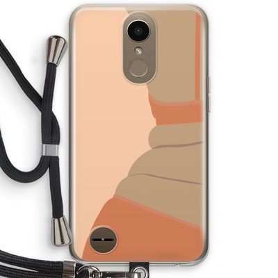 Bikini: LG K10 (2017) Transparant Hoesje met koord