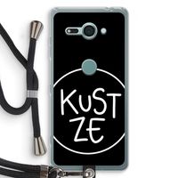 KUST ZE: Sony Xperia XZ2 Compact Transparant Hoesje met koord