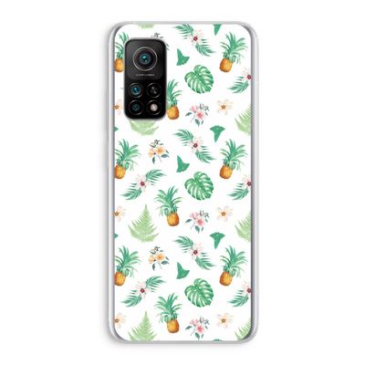 Ananas bladeren: Xiaomi Mi 10T 5G Transparant Hoesje