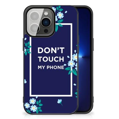 iPhone 13 Pro | Telefoon Hoesje | Flowers Blue DTMP