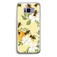 No flowers without bees: Samsung Galaxy S8 Plus Transparant Hoesje