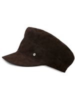 Maison Michel Romy suede paperboy hat - Marron - thumbnail