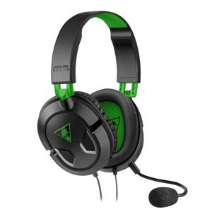 Turtle Beach Recon 50X Over Ear headset Gamen Kabel Stereo Zwart/groen Volumeregeling, Microfoon uitschakelbaar (mute)