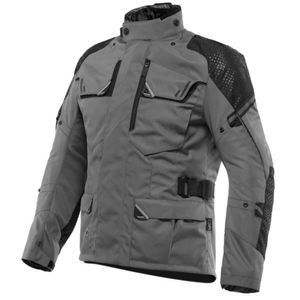 DAINESE Ladakh 3L D-Dry, Textiel motorjas heren, Grijs-Zwart