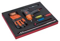 Bahco Foaminlay Fit&Go 2/3 met mini-slagmoersleutel en toebehoren 1/2" - 9-delig - FF1F5012