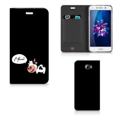 Huawei Y5 2 | Y6 Compact Magnet Case Cow Huawei Y5 2 | Y6 Compact Magnet Case Cow