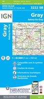 Wandelkaart - Topografische kaart 3222SB Gray - Autrey-lès-Gray | IGN - Institut Géographique National - thumbnail