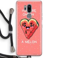 One In A Melon: LG G7 Thinq Transparant Hoesje met koord