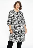 Yoek Blouse-jas NAIROBI | Zwart | Maat 42/44