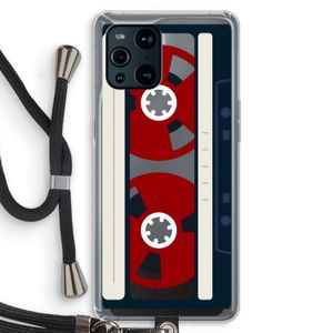 Here's your tape: Oppo Find X3 Transparant Hoesje met koord